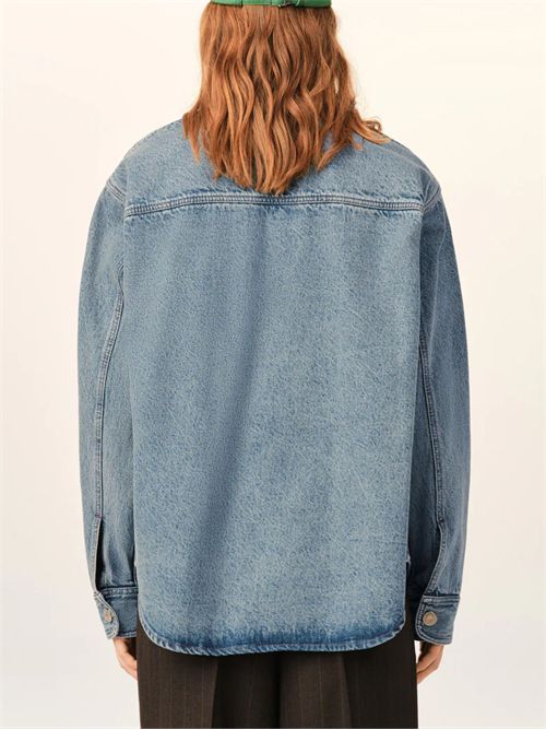 Camicia in denim AMI PARIS | UJK918DE0046480